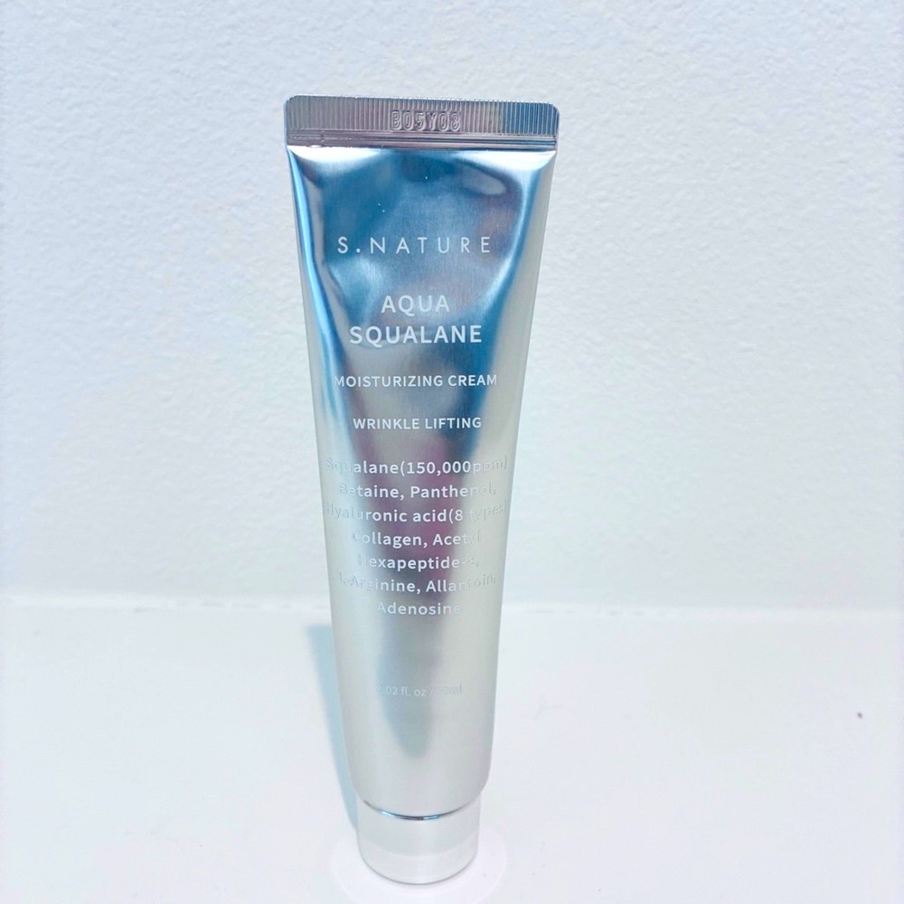 Korean Beauty Set Aqua Squalane Cream+Round Lab SPF+Aestura Cleanser - Picture 2 of 10